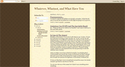Desktop Screenshot of blog.weezel.com